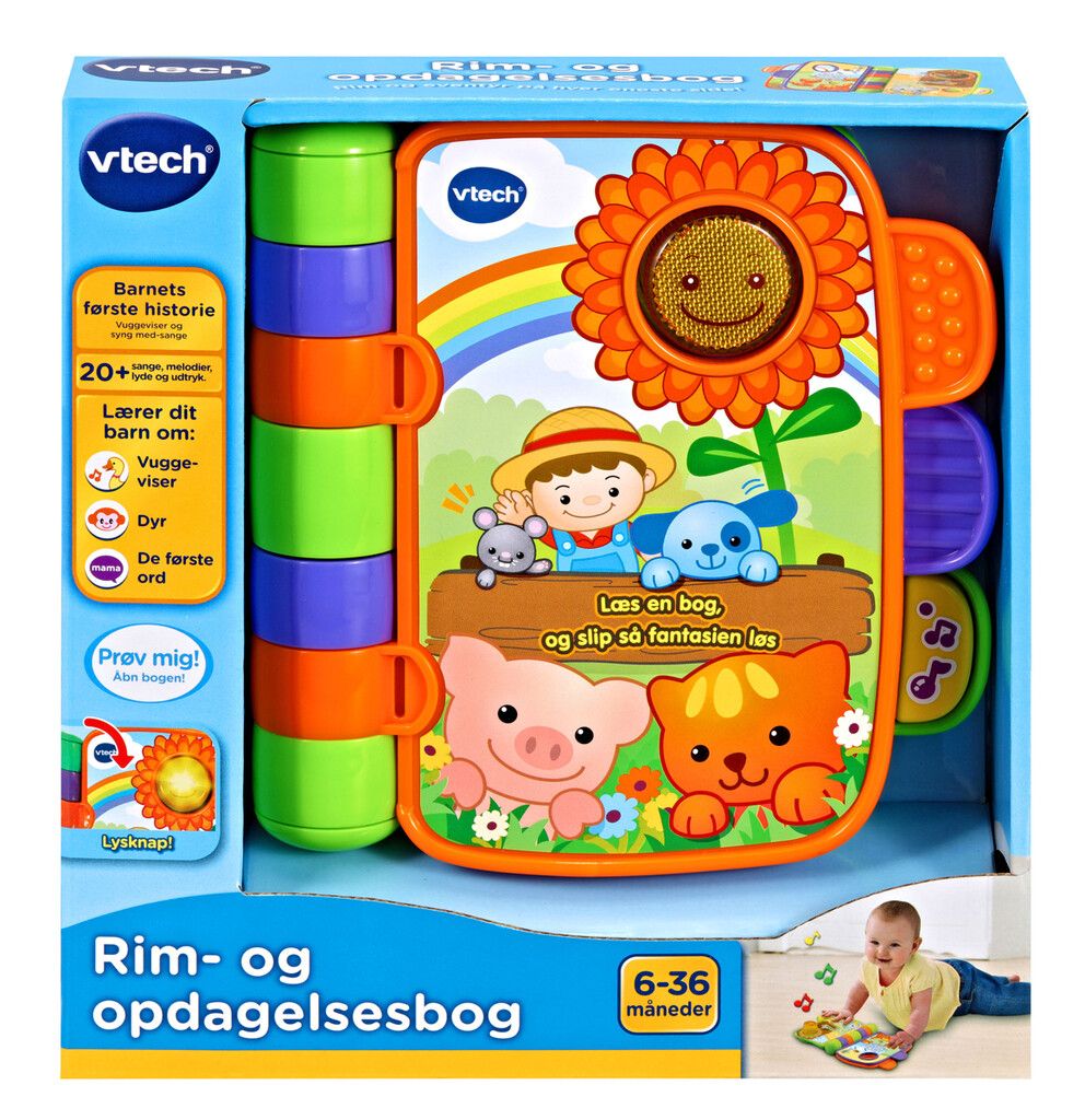 VTech Rim- Og Opdagelsesbog