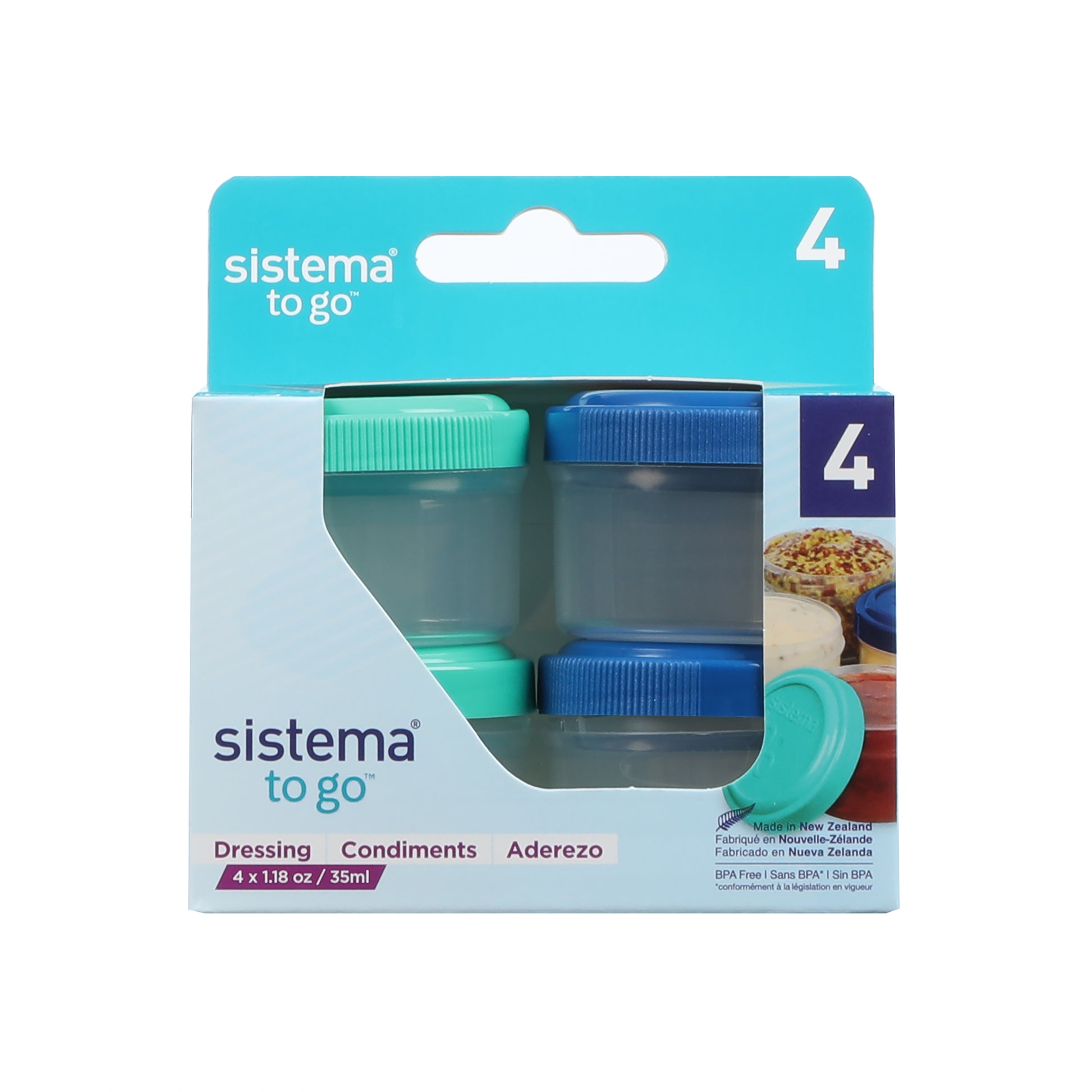 Dressing To Go 4Pack 35ml