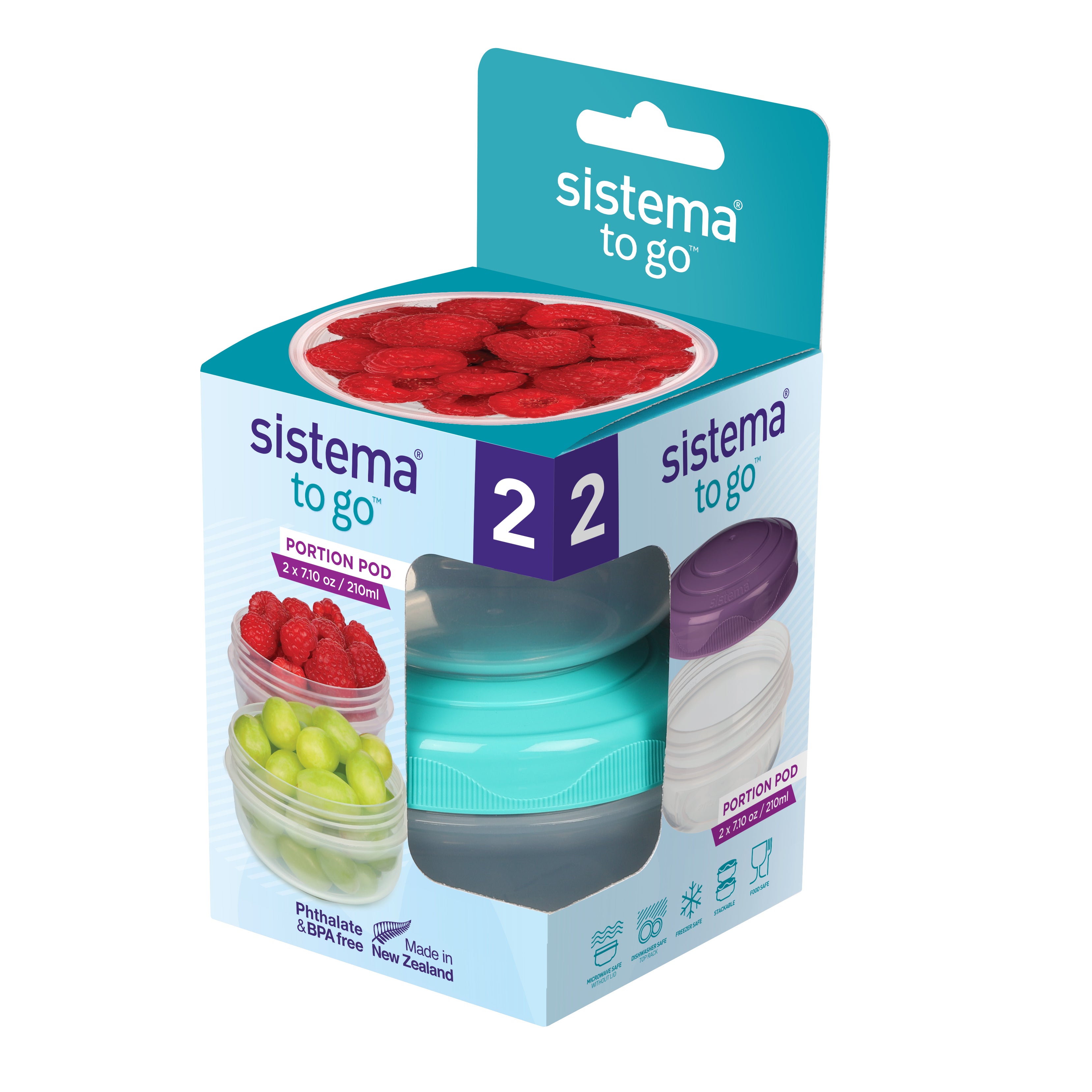 Portion Pod 2Ppack 210ml