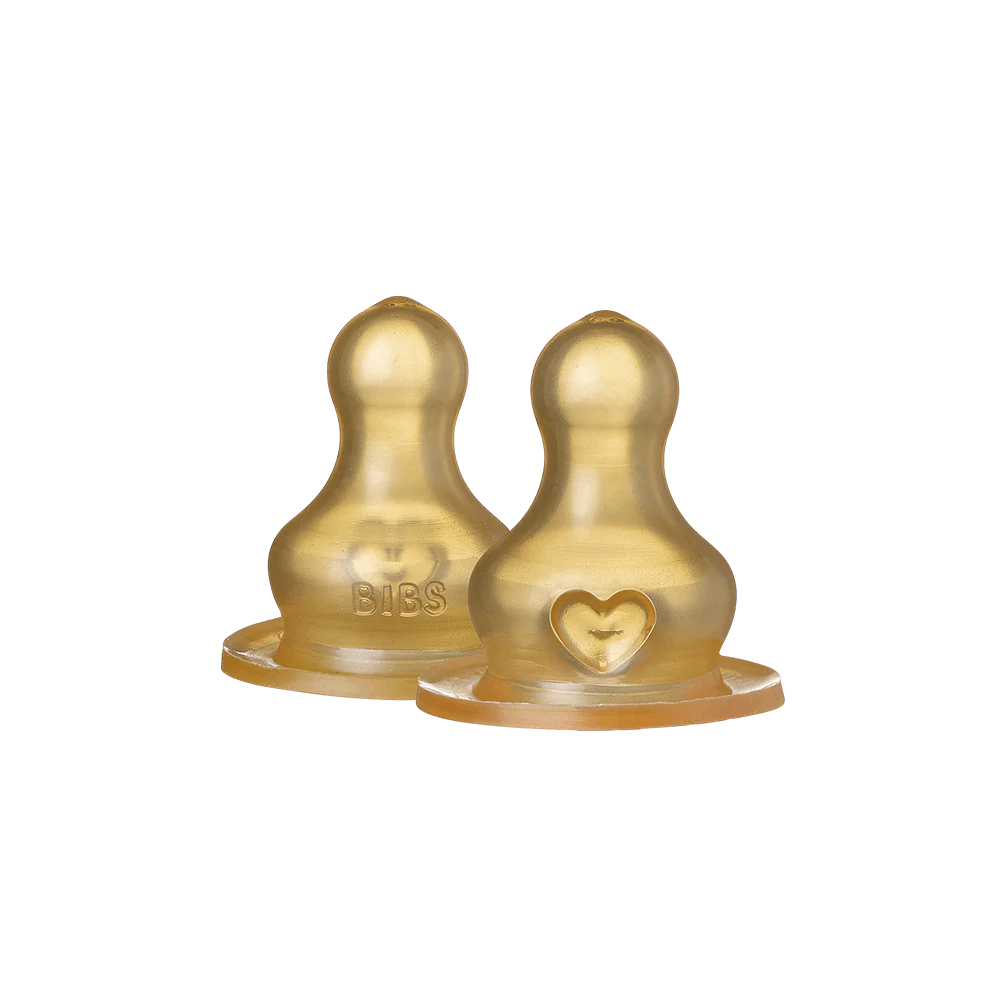 BIBS Flaskesut, 2-Pak Latex