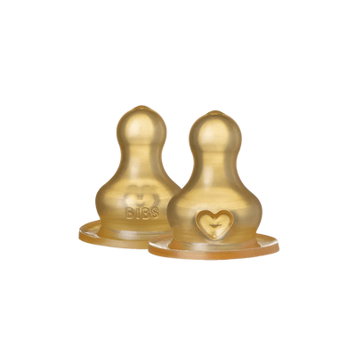 BIBS Flaskesut, 2-Pak Latex