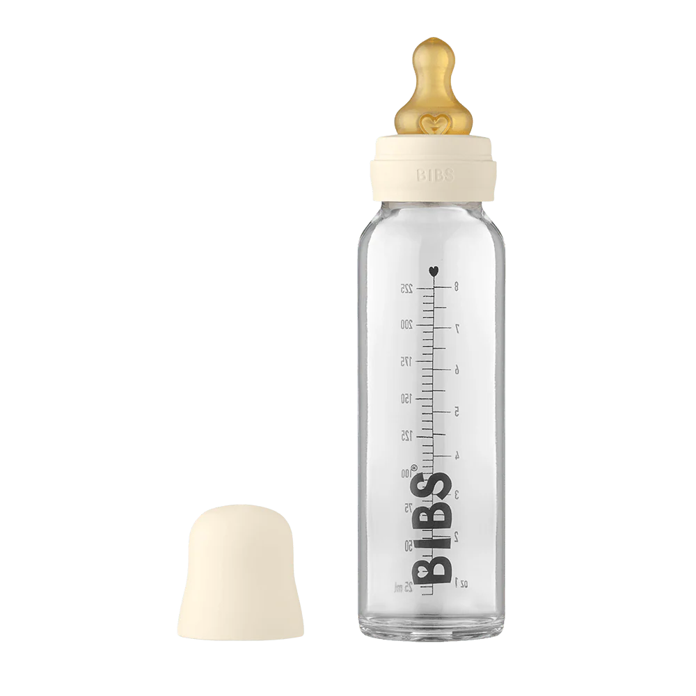 BIBS Sutteflaske Glas, 225 ml