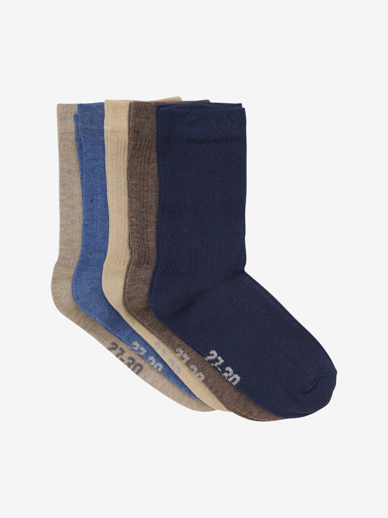 Minymo - Sokker (5-pack) - Dark Navy