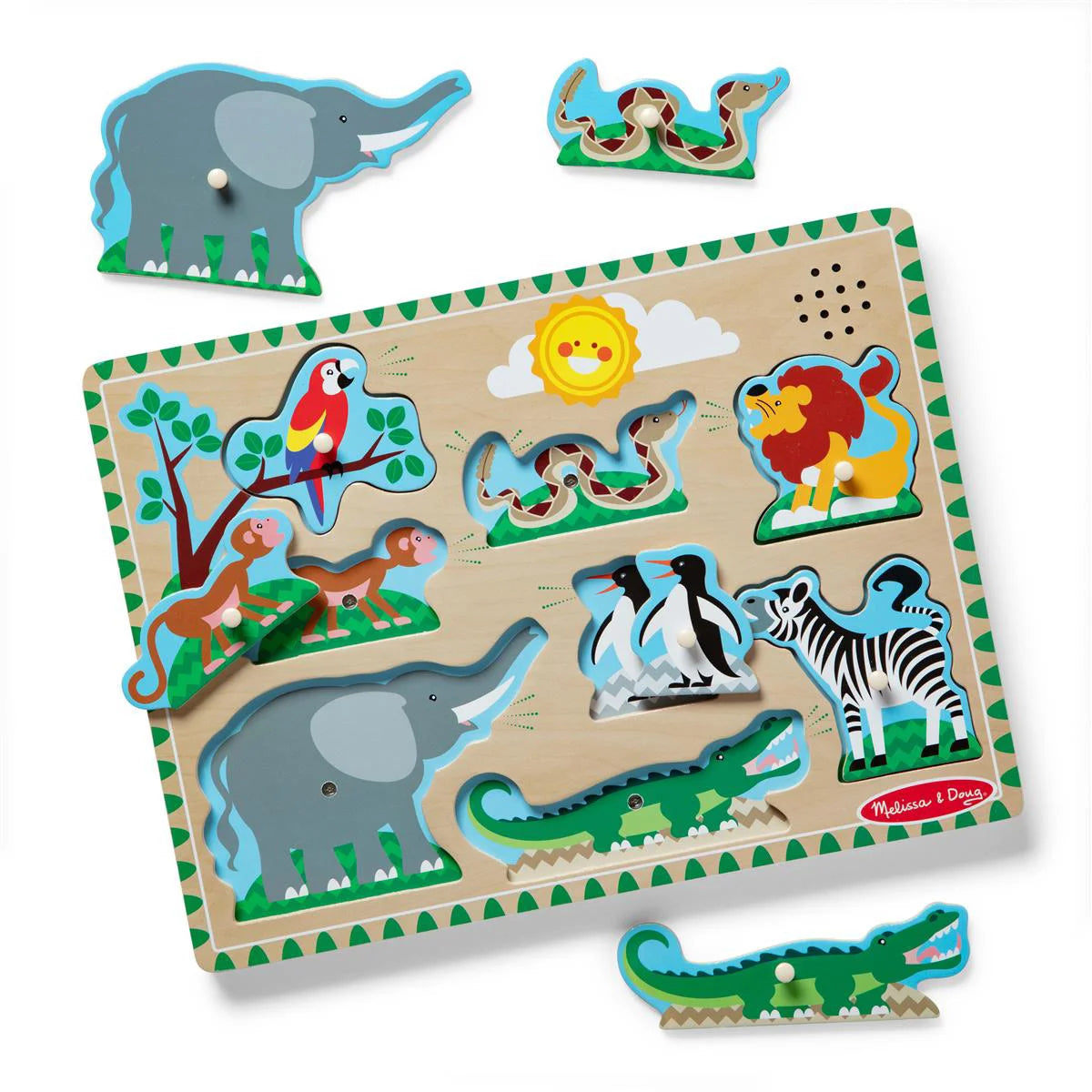 Sound Puzzle Zoo Animals
