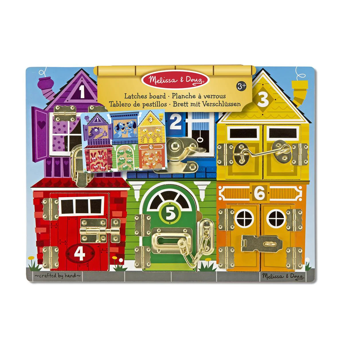 Wooden Activity Board Latches