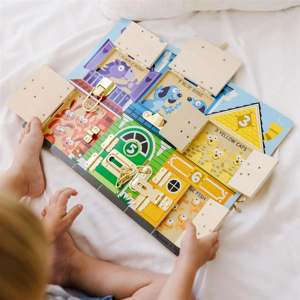 Wooden Activity Board Latches