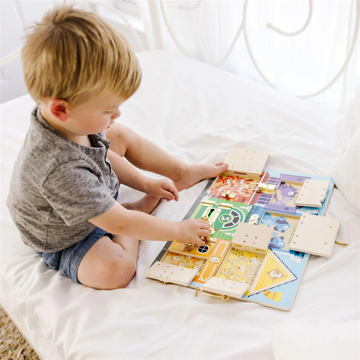 Wooden Activity Board Latches