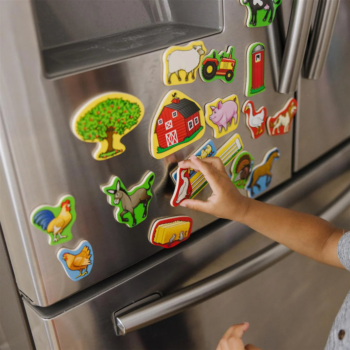 Wooden Magnets Farm