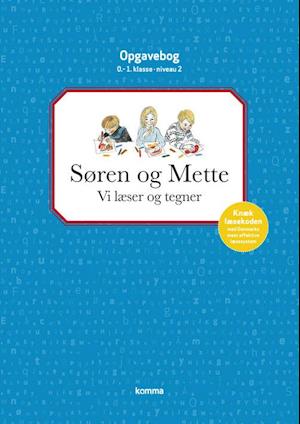 Forlaget Carlsen: Søren og Mette, Vi læser og tegner