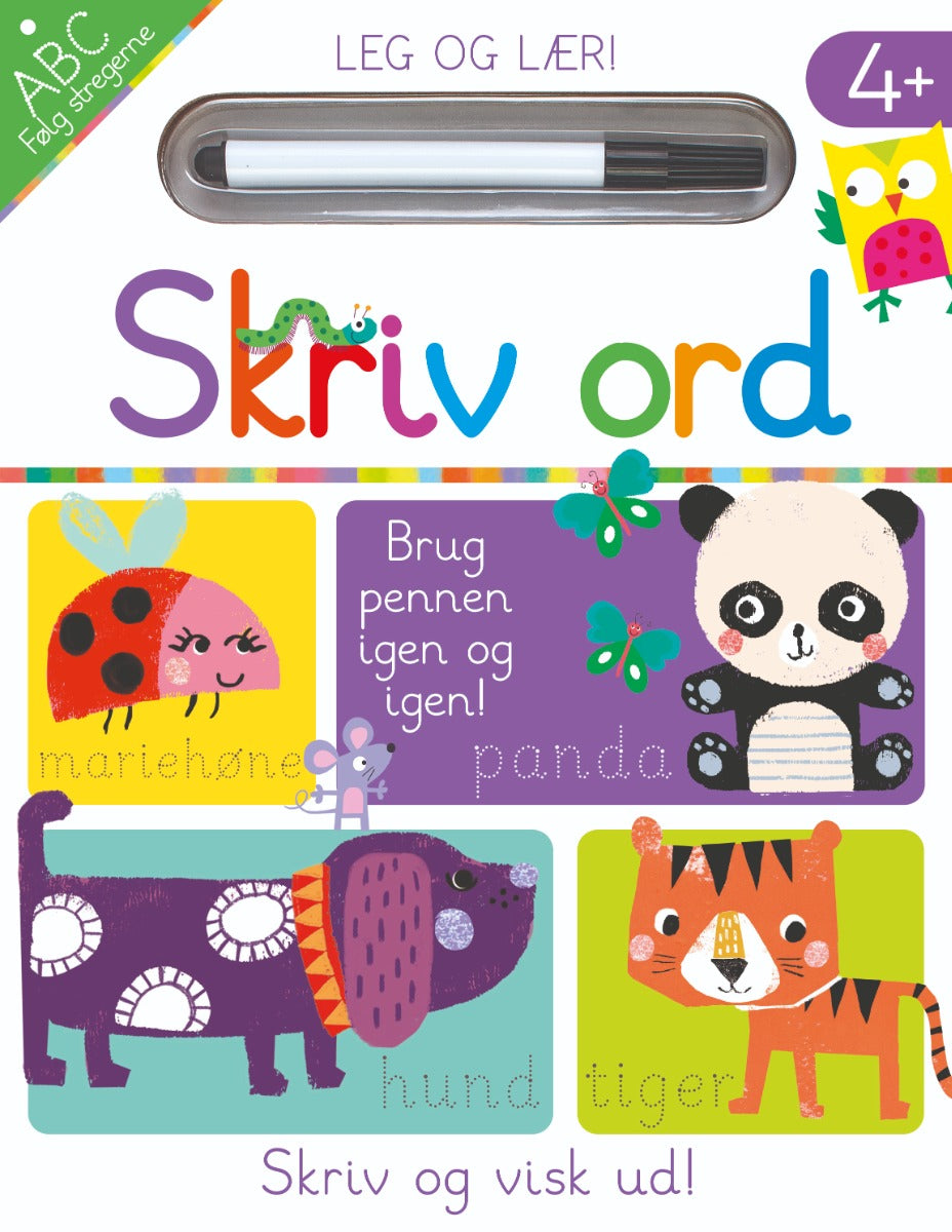 Alvilda: Skriv og visk ud, ord