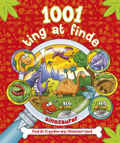 Forlaget Bolden: 1001 ting at finde  - Dinosaurer