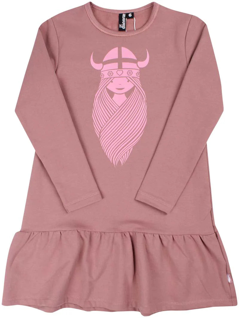 Daneshibuya Dress Dk Rose Beige FREJA