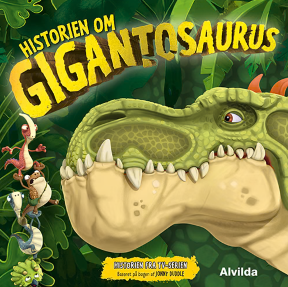 Forlaget Alvilda: Historien om Gigantosaurus