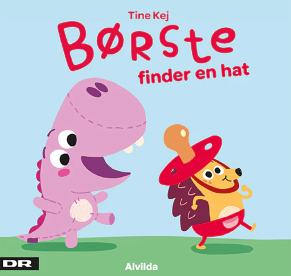 Forlaget Alvilda: Børste finder en hat