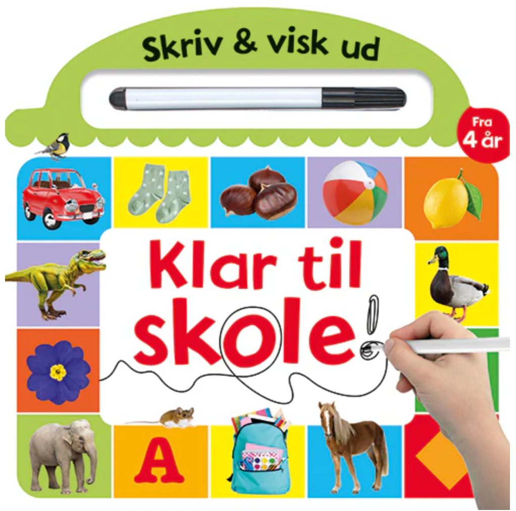 Forlaget Alvilda: Skriv & Visk Ud - Klar til skole