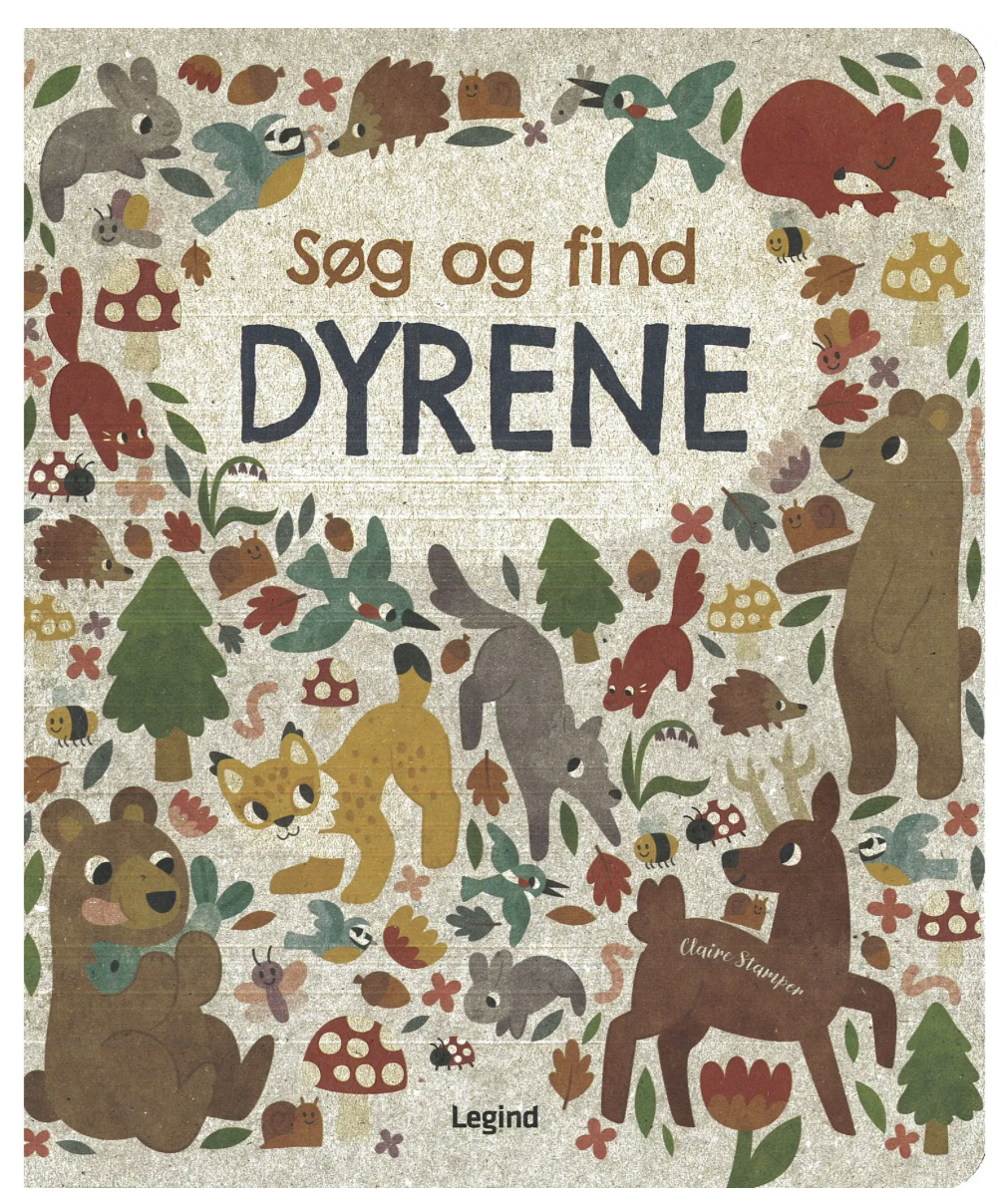 Legind: Øko Papbog - Søg og find dyrene