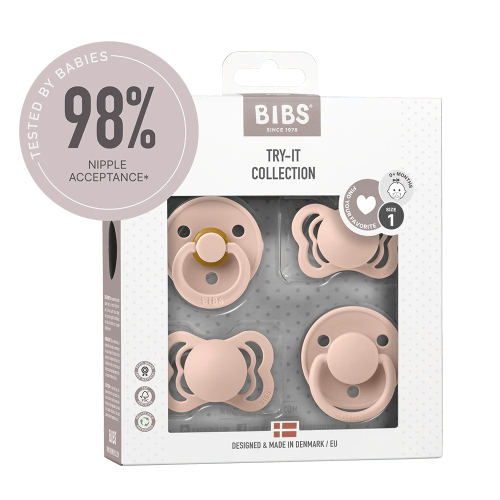 BIBS Try It Collection, Blush