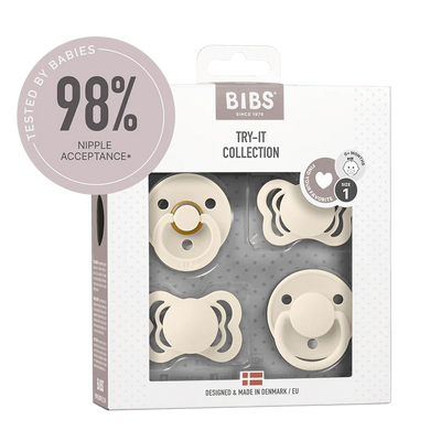 BIBS Try It Collection, Ivory