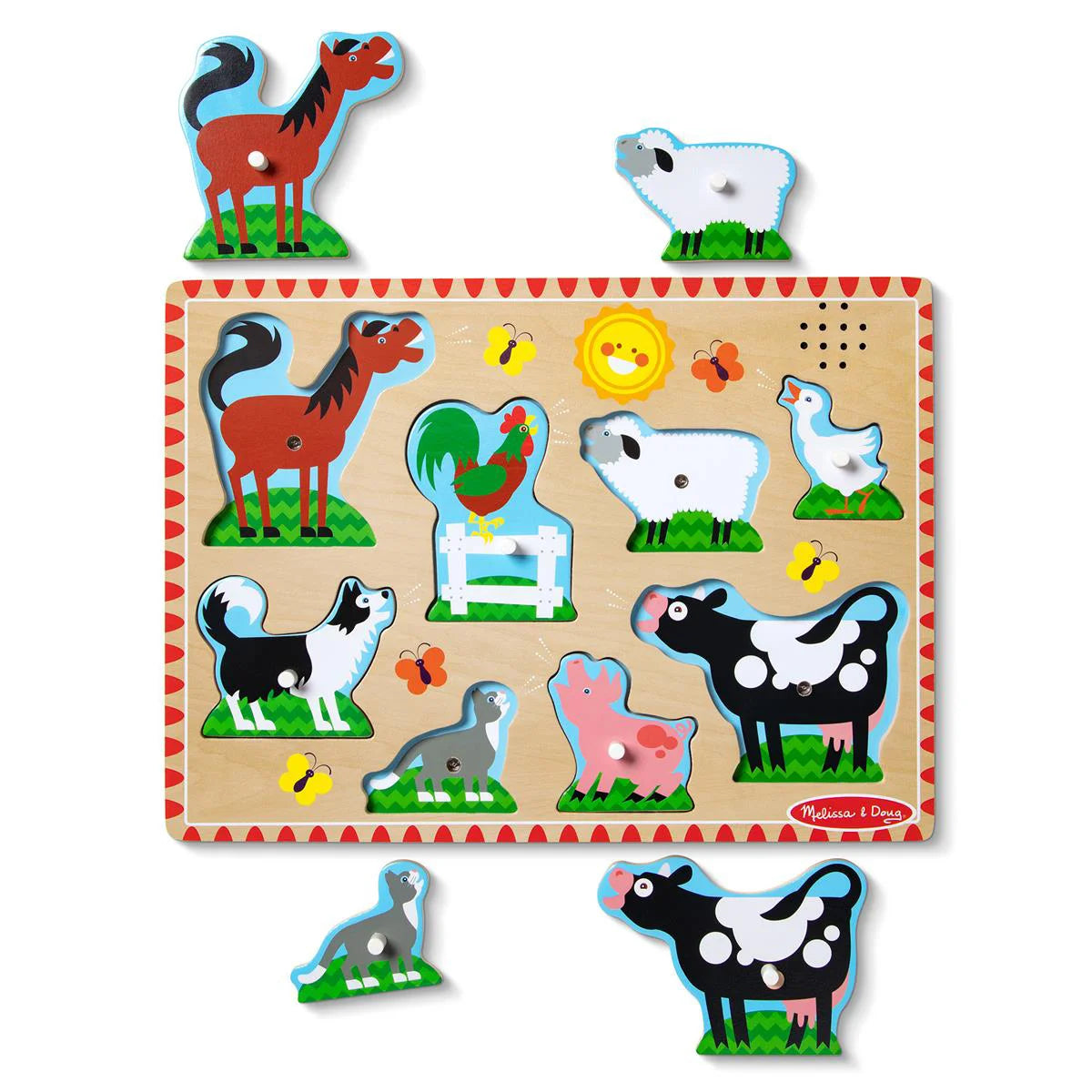 Sound Puzzle Farm Animals